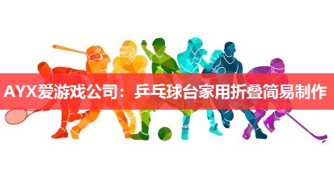 AYX爱游戏公司：乒乓球台家用折叠简易制作